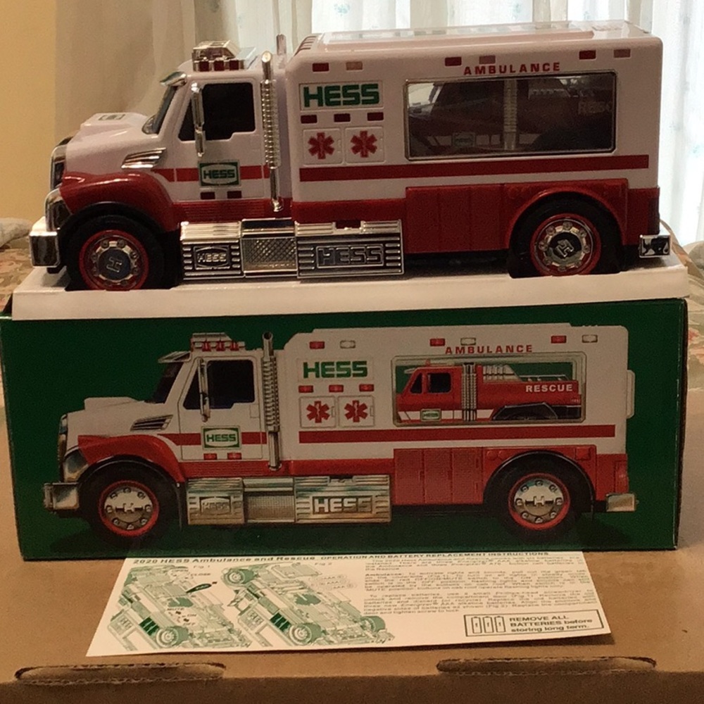 Hess 2020 ambulance and rescue truck